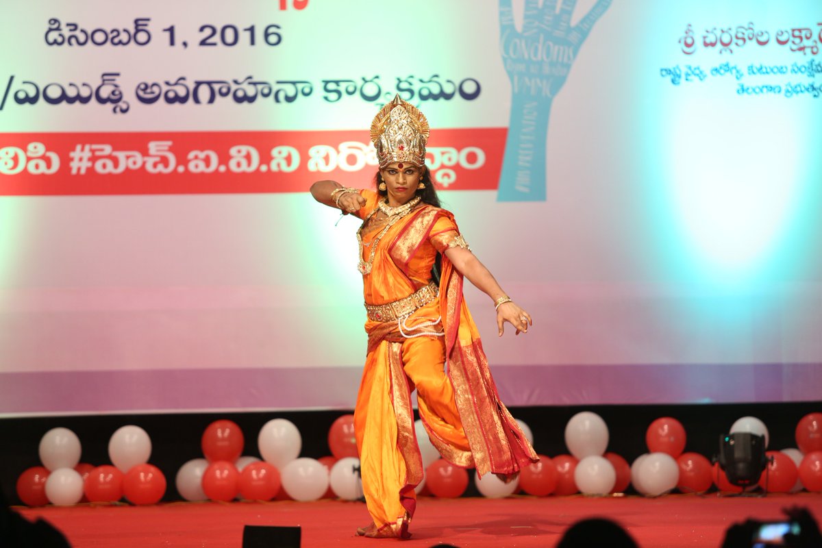 To fight AIDS support is paramount. #TelanganaGovernment understands this best &amp;showed it's support in spreading awareness in #TelanganaSACS