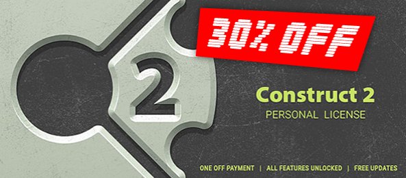 ConstructTeam's tweet photo. It’s the Scirra Pre-Christmas Sale! 30% off Construct 2 until Wednesday 7th December! #Construct2 https://t.co/JKk5cJ7Gpw https://t.co/faqVt6YeOE