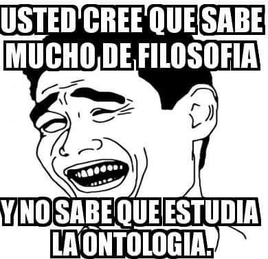 MenteLimite's tweet photo. ¡¡No te quedes atrás!!
Ontología es una DISCIPLINA FILOSÓFICA que se encarga de estudiar todo aquello que es o existe.
By: una filósofa n.n https://t.co/DS2YMGOBQh