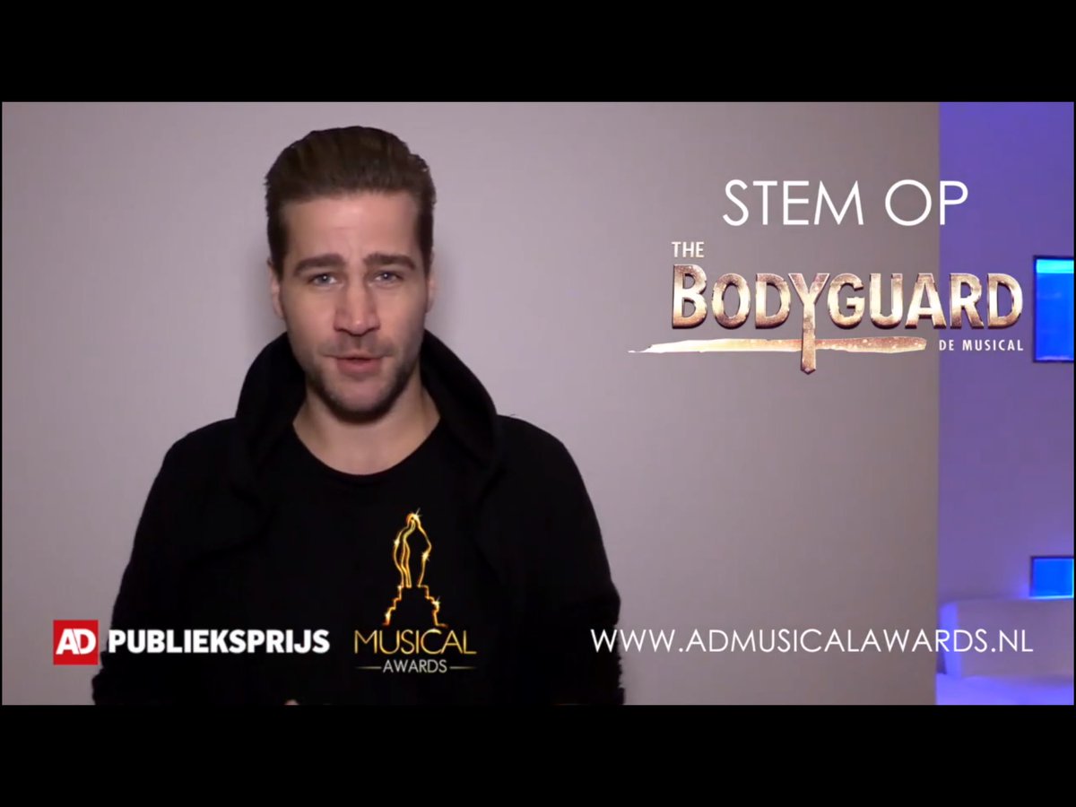 Stem op deze geweldige musical <a href="/TheBodyguardNL/">The Bodyguard</a> nu te zien in <a href="/BeatrixTheater/">Beatrix Theater</a> met oa <a href="/Davemantel/">Dave Mantel</a> <a href="/Romymonteiro/">Romy Monteiro</a> en <a href="/patrickmartens1/">patrickmartens1</a> 😘😍😍