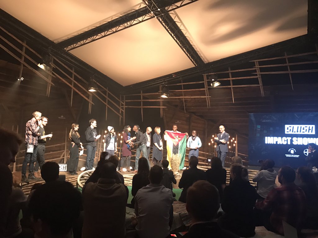 tanovic's tweet photo. The winners of #slushimpact showcase, joining @Bayer team in Berlin, are TeleDoctor, IzyShop and Kgoshigadi! Congratulations all! #slush16 https://t.co/YwLuXKzJDR