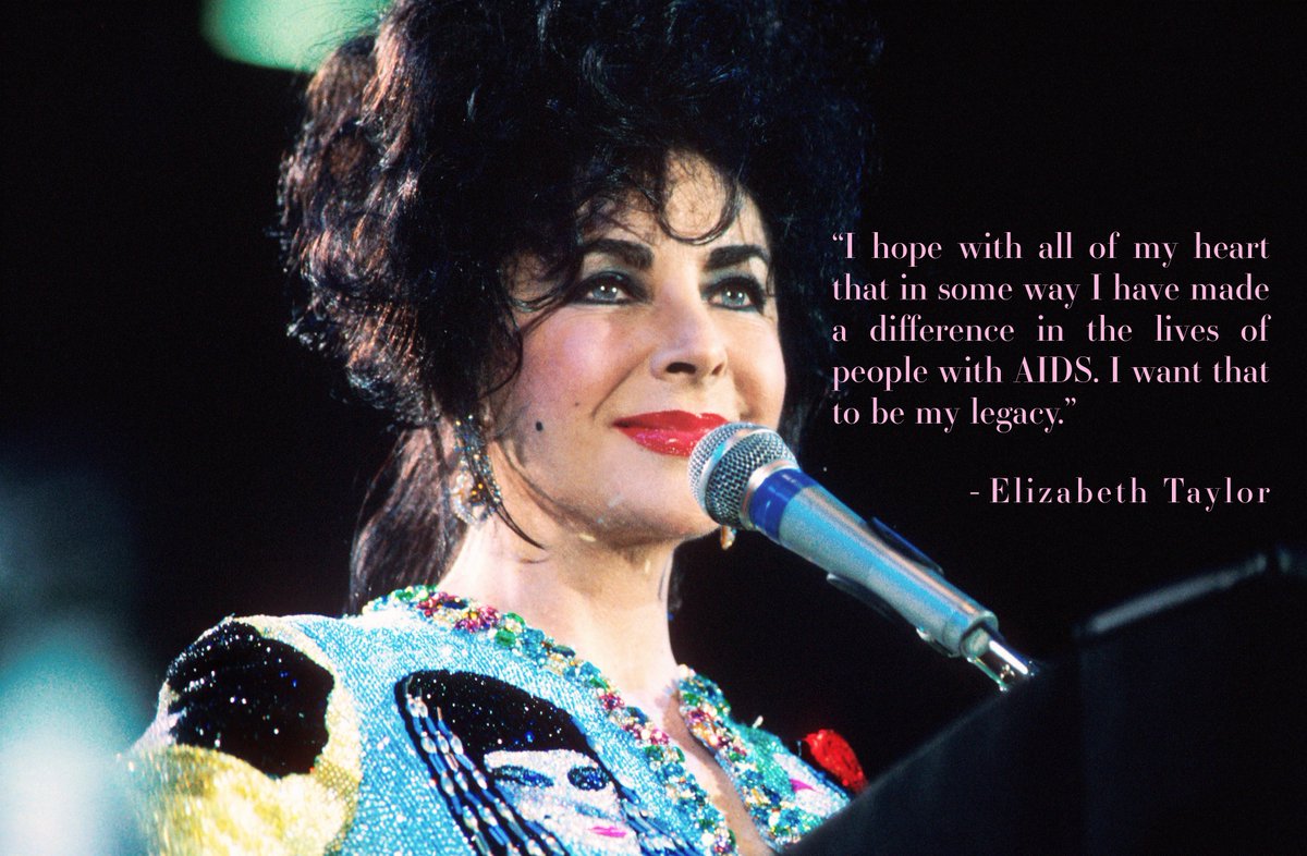 ElizabethTaylor's tweet photo. On this #WorldAIDSDay, lead with love. #ElizabethTaylor https://t.co/S5jVLdg20R