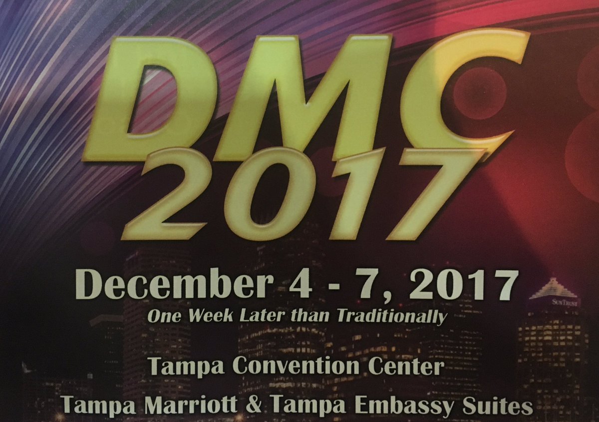 DMCmeeting's tweet photo. #DMC2016 thanks all Attendees, Exhibitors and Sponsors for making this year such a success! Looking forward to #Tampa #DMC2017! https://t.co/QlA2KpYSy0