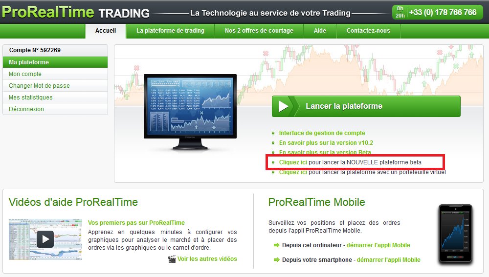 #ProRealTime v10.3 est désormais aussi disponible sur ProRealTime Trading en version Beta.