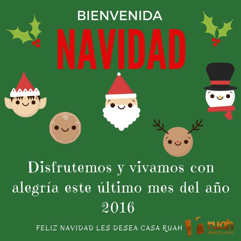 #Feliznavidad #FelizJueves Vive con alegría estos últimos días del año 2016