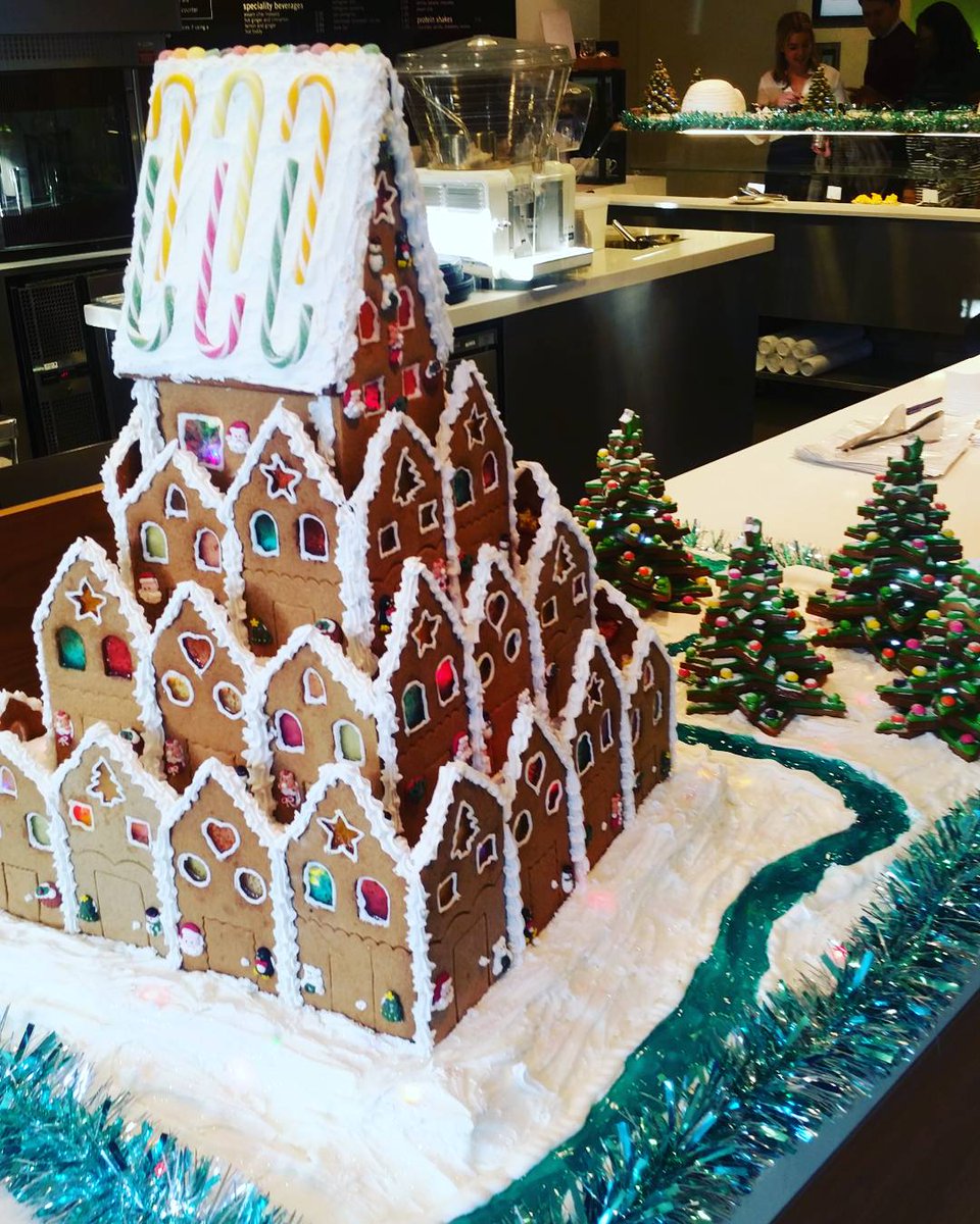 LinklatersGrads's tweet photo. It is starting to feel like Christmas in the office! Our amazing pastry chefs have created two edible displays in Silks. #LiveYourAmbition https://t.co/Gre8qwIxkK
