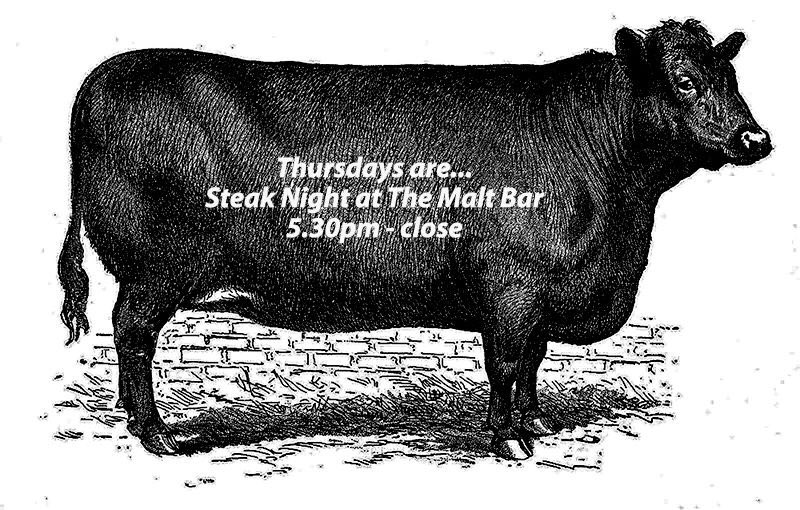 Thursday Steak Night means free wine.#food #Lichfield