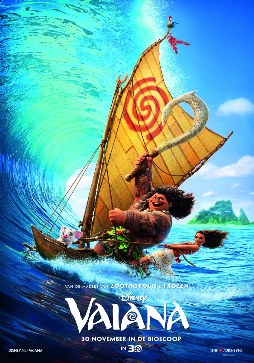 Vanaf vandaag elke dag te zien in Stadsbioscoop Rembrandt: FRANTZ &amp; VAIANA.