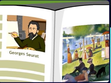 BrainPOPELL's tweet photo. It's #GeorgesSeurat's bday tmrw! Celebrate with our Styles of Art movie https://t.co/FSCxrrTJdr &amp; help Ss learn #languageandcontent #ELL https://t.co/AgJBVnVl9N