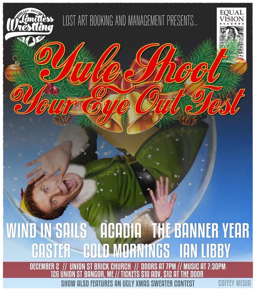 Who's coming out tomorrow night? Let's party and celebrate Christmas and the holidays!