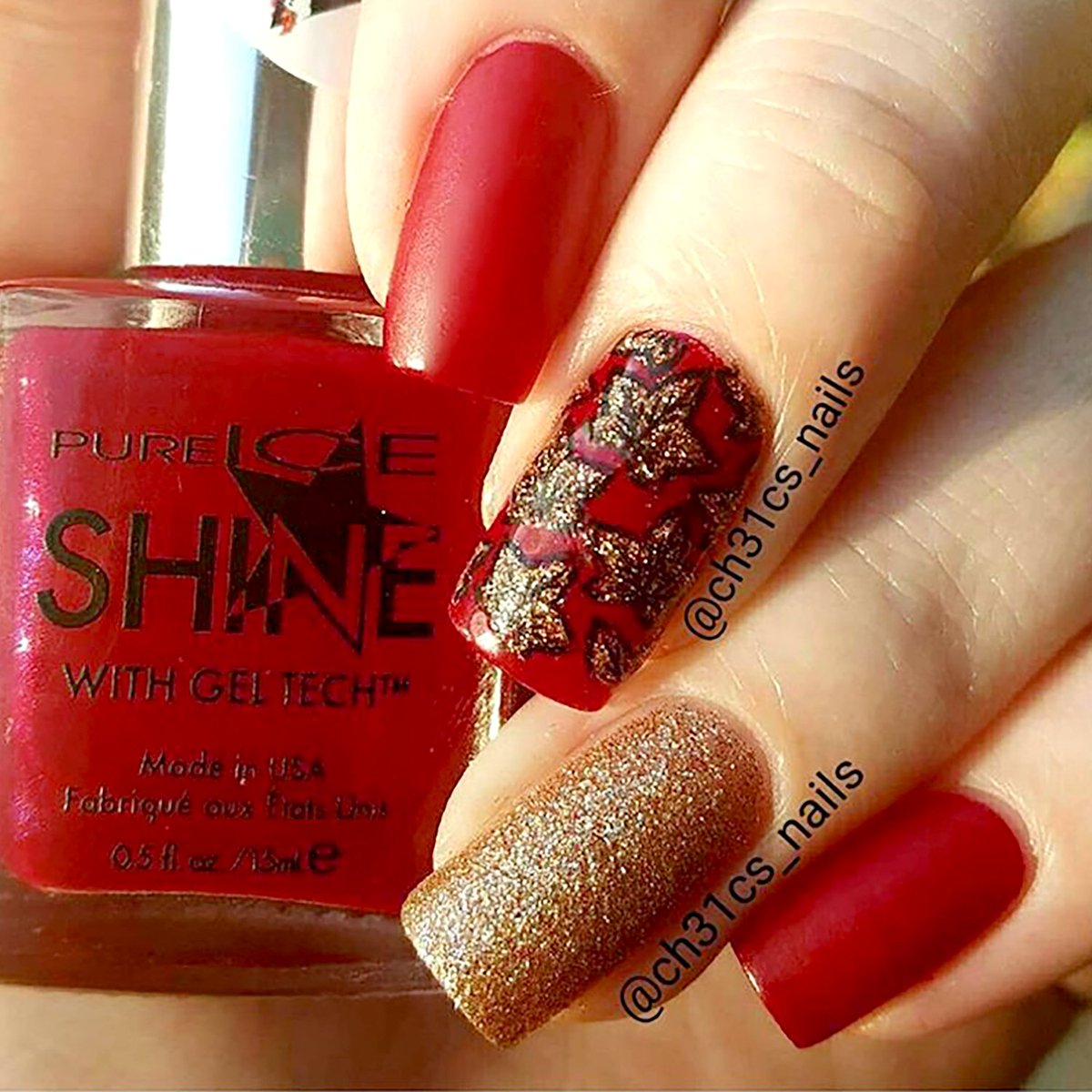 OfficialPureIce's tweet photo. A #mani a day keeps the doctor away! #AppleDay @ch31cs_nails #PureIceShine #NotTheGlossOfMe #PureIce #Studette https://t.co/3QUDIaLB2J