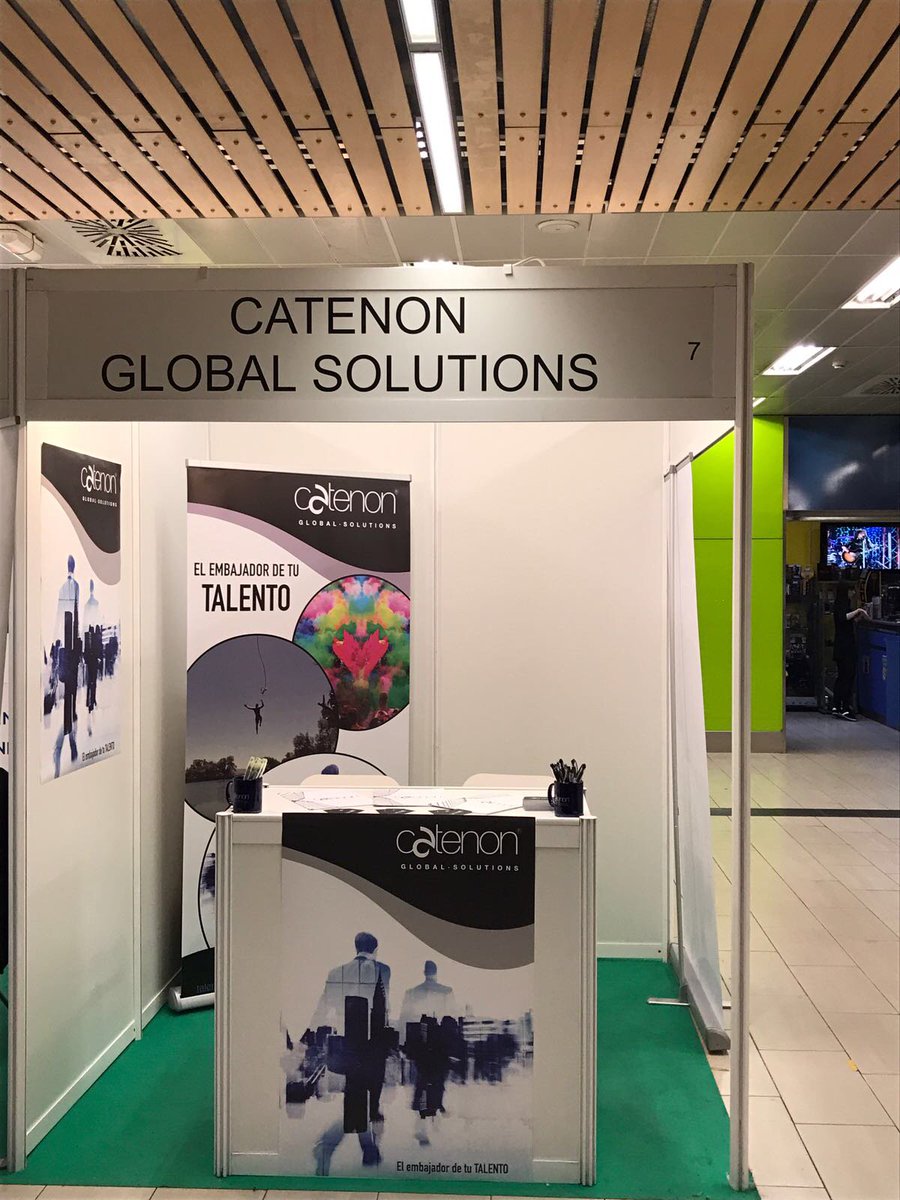 CatenonGlobal's tweet photo. Today we participate in #foro3u , come and meet us! @FORO3U #empleo #talento https://t.co/tmu3bAxiNo