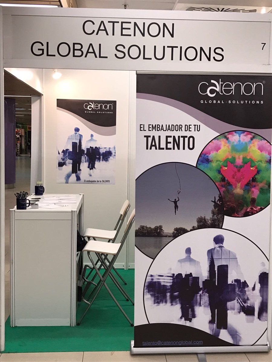CatenonGlobal's tweet photo. Today we participate in #foro3u , come and meet us! @FORO3U #empleo #talento https://t.co/tmu3bAxiNo