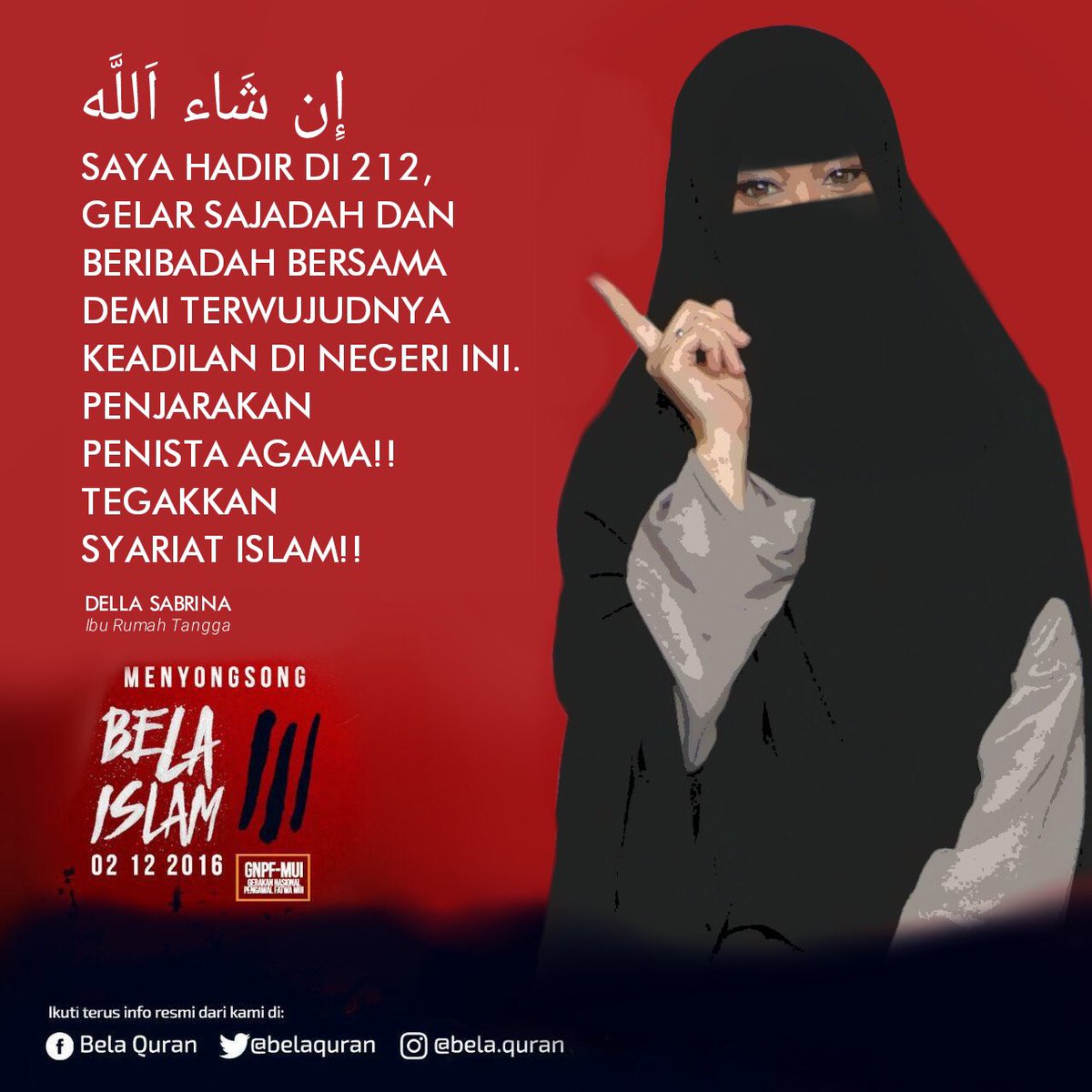 #AksiSuperDamai212 #AksiBelaQuran #penjarakanpenistaagama #tegakkansyariatislam