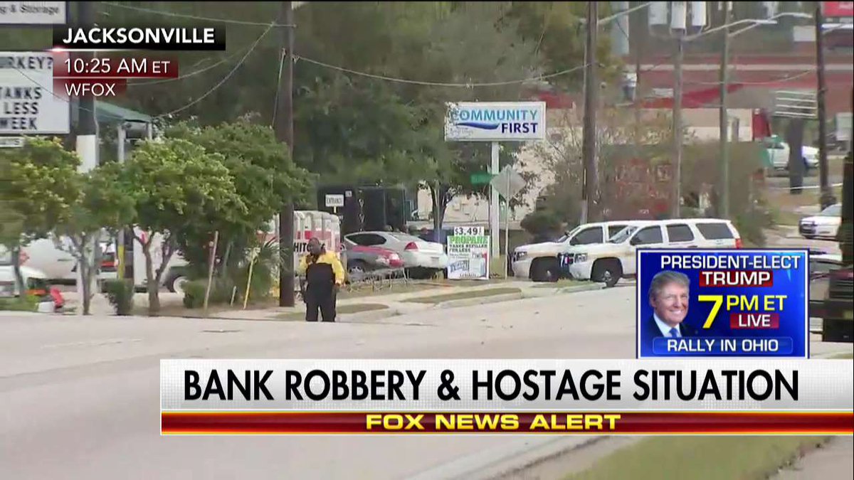 Fox News On Twitter Happening Now Bank Robbery And Hostage Situation In Jacksonville Florida