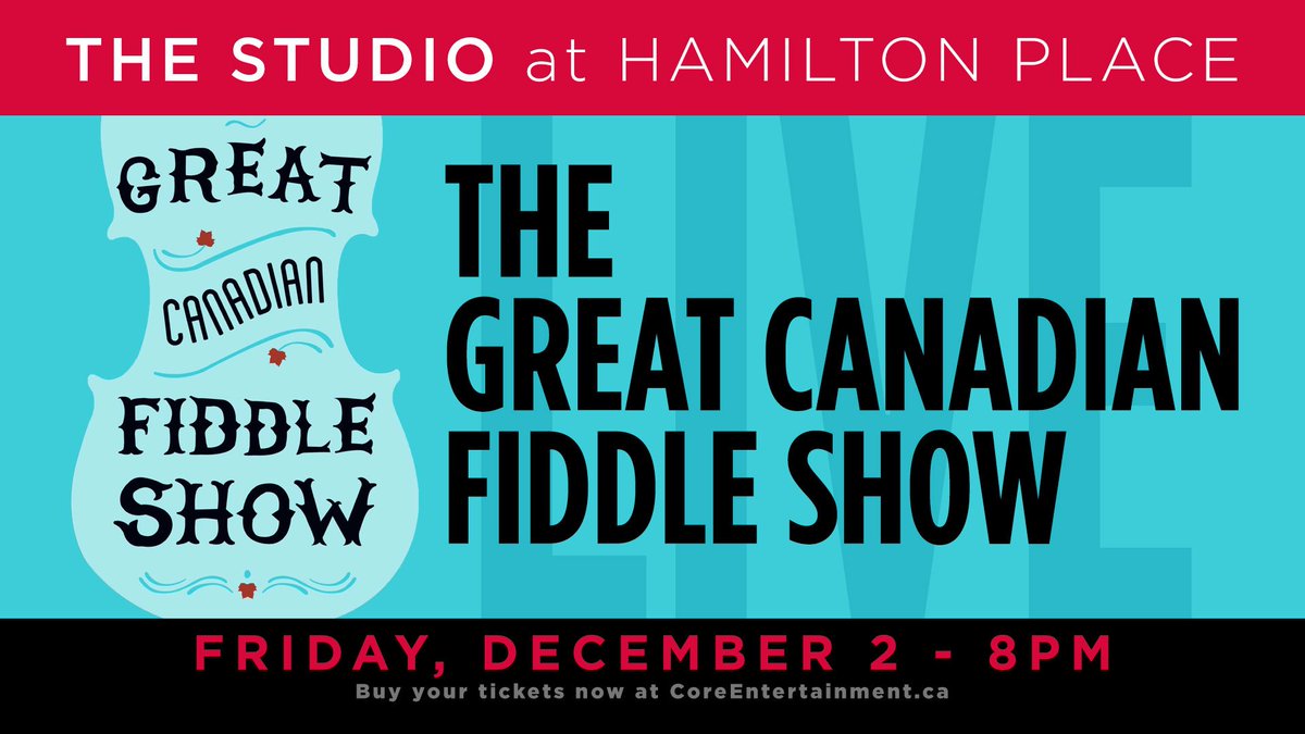 RT for a chance to win a pair of tickets to The Great Canadian Fiddle Show - Paul