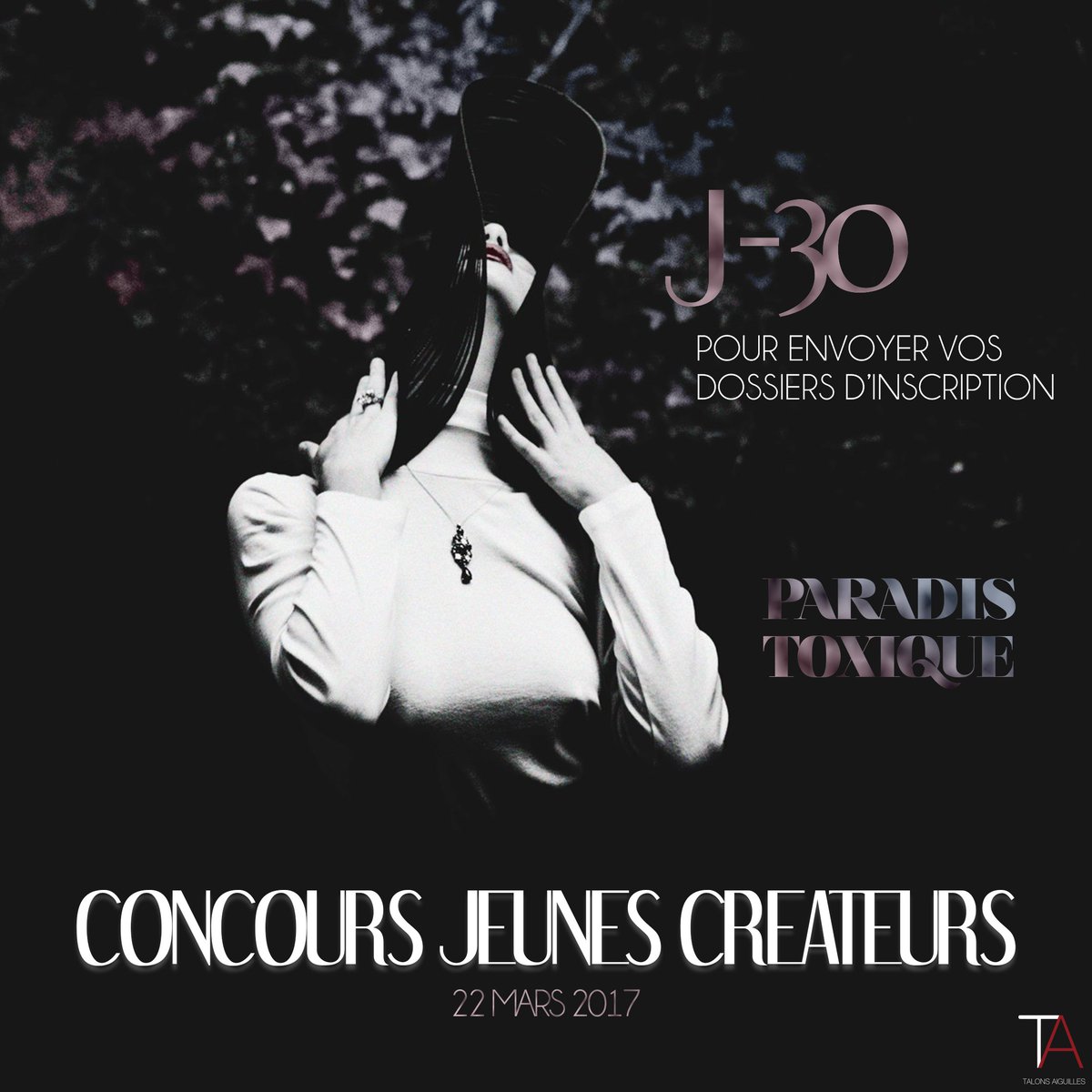 TalonsEdhec's tweet image. Plus que 30 jours avant la clôture des inscriptions au Concours Jeunes Créateurs 2017.