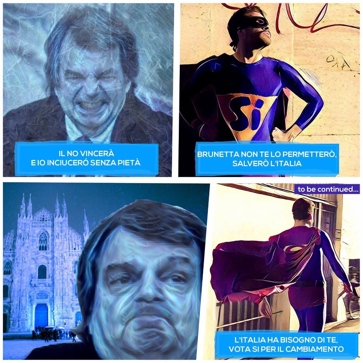 63 governi in 70 anni. Aiutiamo #SuperSI a sconfiggere chi vuole paralizzare l'Italia. Diventa anche tu un Supereroe, #bastaunSI