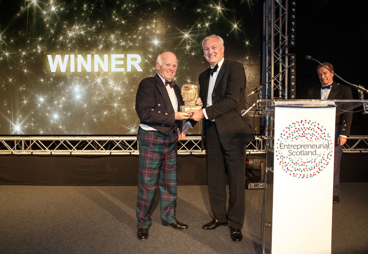 EntrepScot's tweet photo. 2016 Entrepreneur of the Year James Milne CBE, @BalmoralOEnews #ESAwards16 https://t.co/NzRofEQRqE https://t.co/110wlxtP44
