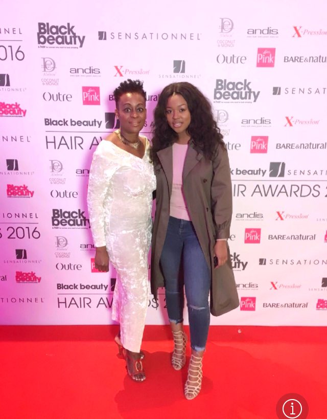 GracieBlessing's tweet photo. Hair Awards with @warilace @BlackBeautyMag https://t.co/1vcawvMnjx