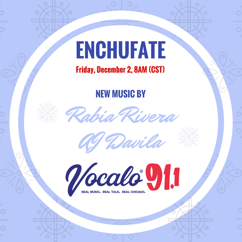 enchufate's tweet photo. Friday at 8AM tune in to 91.1FM @TheMorningAMp for NEW MUSIC by @rabiariveraMx & @ajdavilasix Live Stream @Vocalo #laternative #noquique https://t.co/0NJ0KZ7Qm7