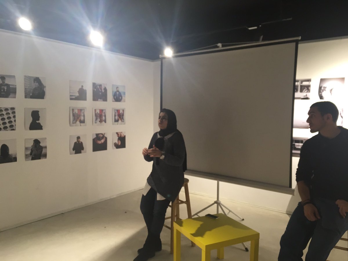 PSilphium's tweet photo. Now @NessrinGaddah speaking about why she believes in @PSilphium and how they supported her <3 #ps2years https://t.co/nmWjFcpoaH