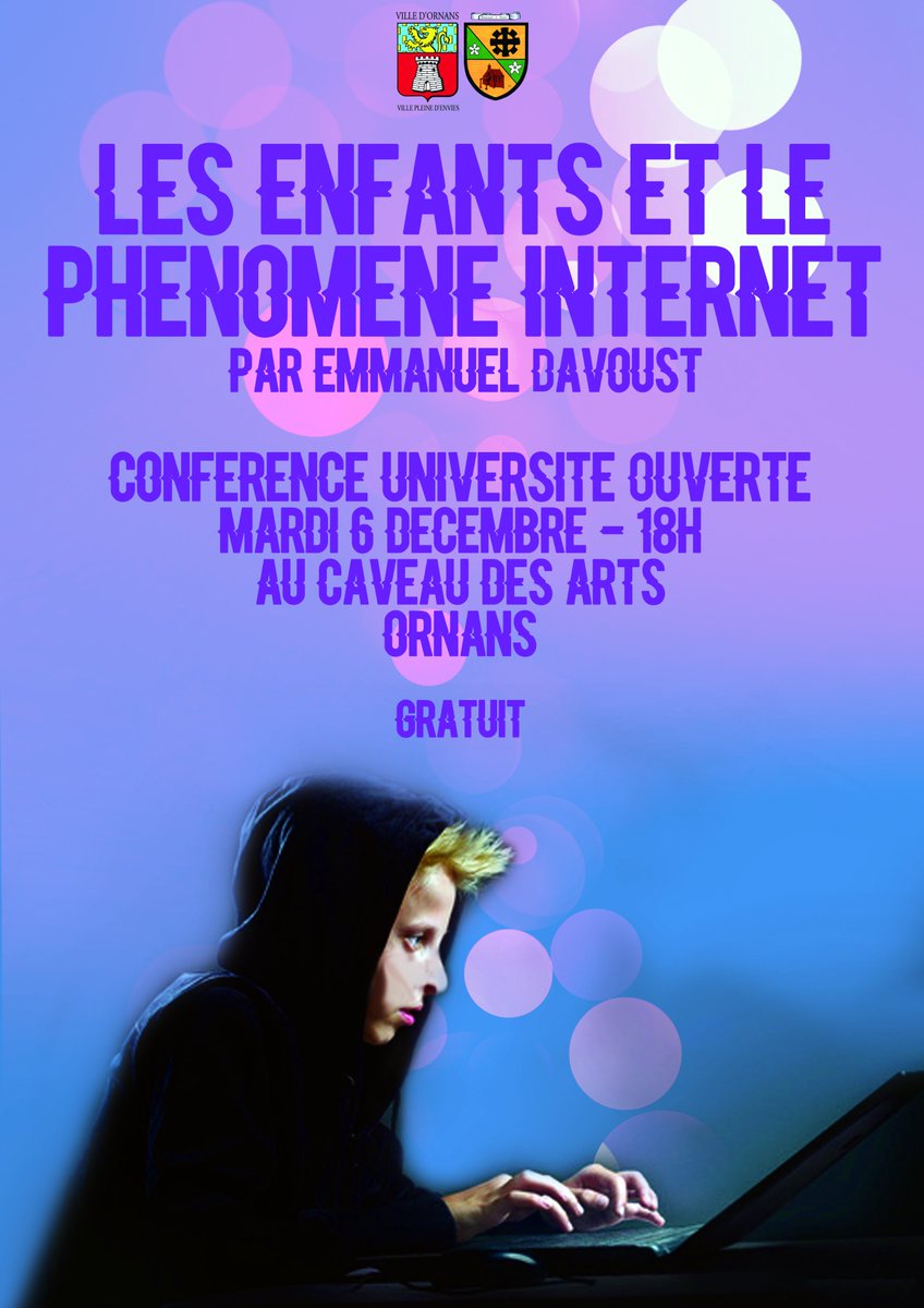 Conférence Université Ouverte - "Les enfants et le Phénomène Internet" par Emmanuel Davoust goo.gl/VicLaq