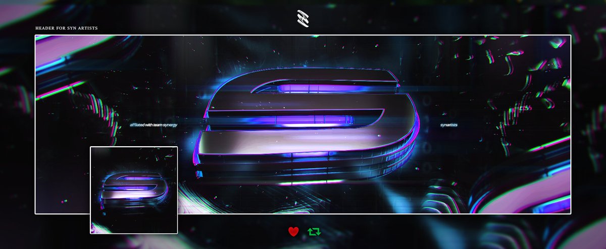 roarfx_'s tweet image. Header for @ @SynArtists 
Re-tweets &amp;amp; Likes Appreciated 
HD Image - imgur.com/a/JL4Vi
