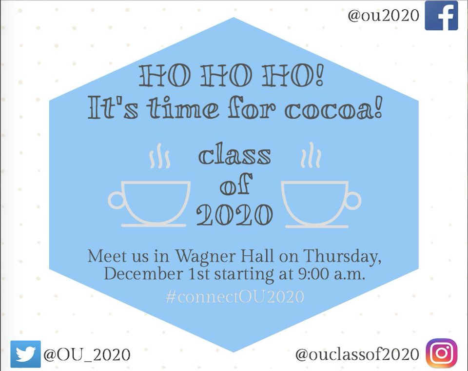 OUClassCouncil's tweet image. It's Initiative Day!!! Be on the look out for your class-branded event on campus today! Lots of goodies to be passed out and fun to be had!