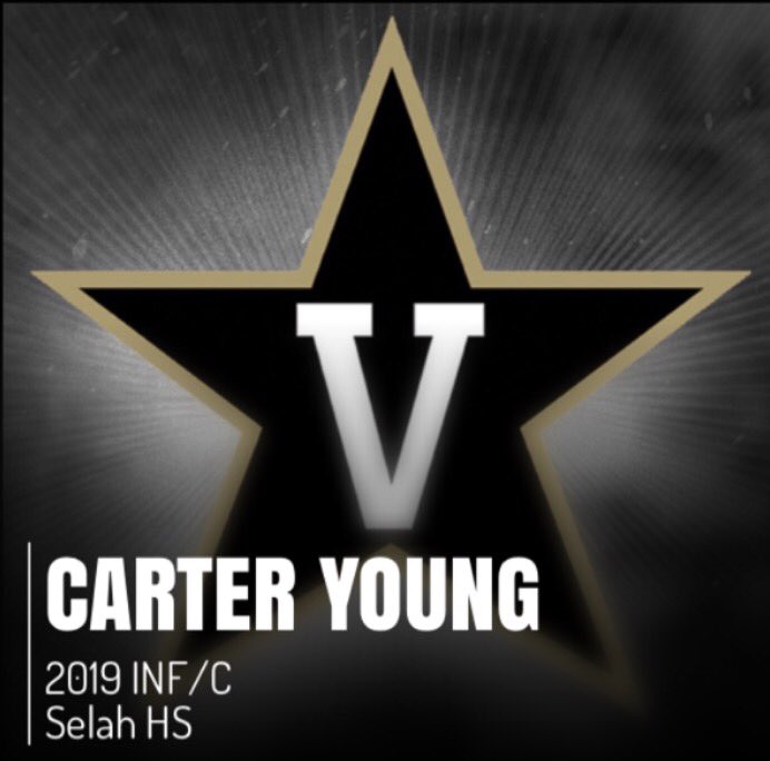 CBABaseballUSA's tweet photo. Congratulations Carter Young | 2019 INF/C Selah HS | committed to Vanderbilt #weareCBA #programstrong https://t.co/OMNHnLfoNj