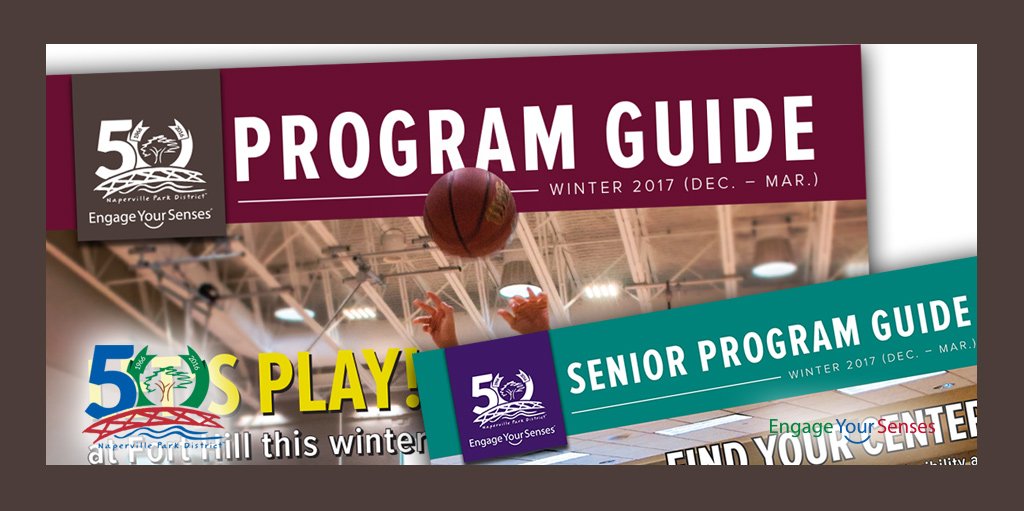 NaperParks's tweet photo. Winter Program Guide home delivery is now under way. Look for yours in your mailbox today! https://t.co/quMehCqqCH https://t.co/3e0fbkRvo1