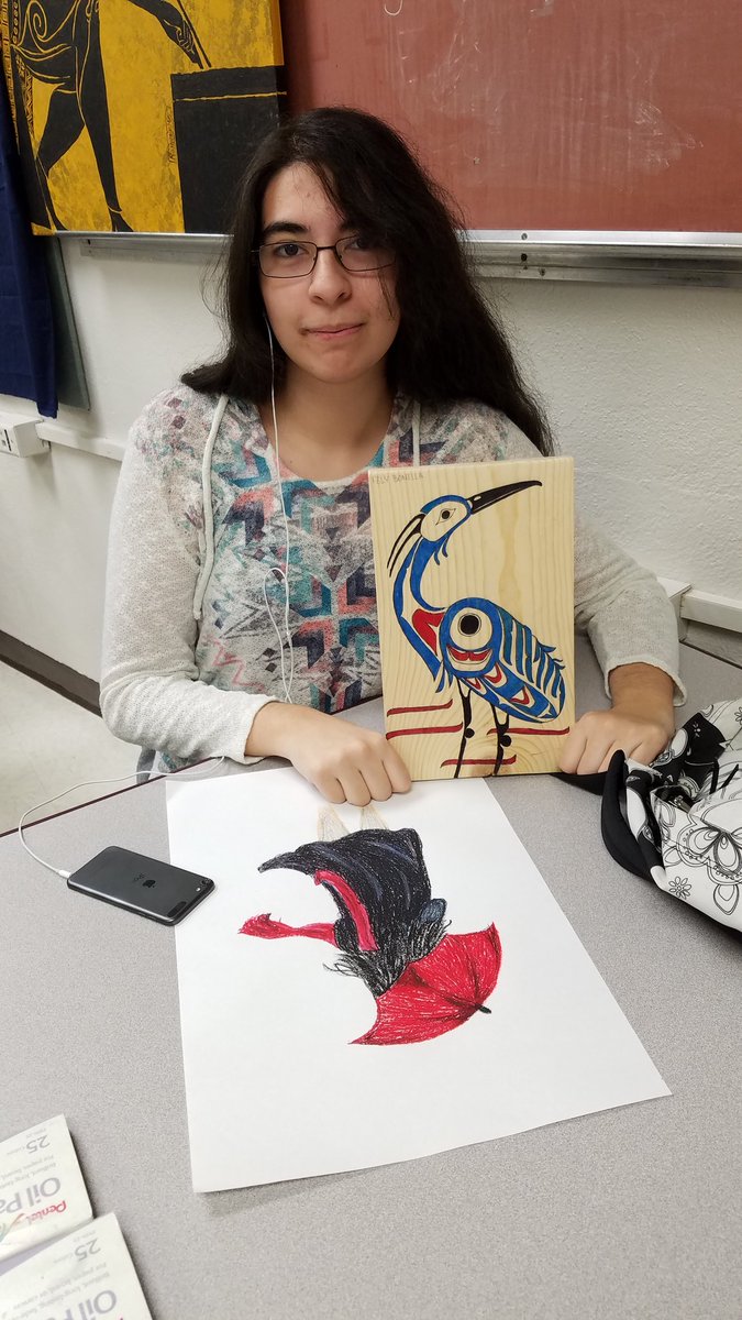 KevinRohnke's tweet photo. Fely Bonilla and her sensational masterpieces! #GCHSARTHISTORY https://t.co/uJwit6xQtQ