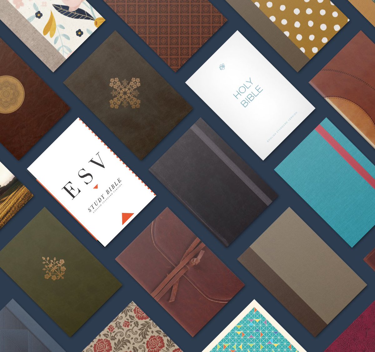 wtsbooks's tweet photo. This is our favorite promo of the year: every @crossway ESV Bible is at least 50% off! Take a look at the big sale: https://t.co/9Or6my9nnL https://t.co/DbUEN4JNym