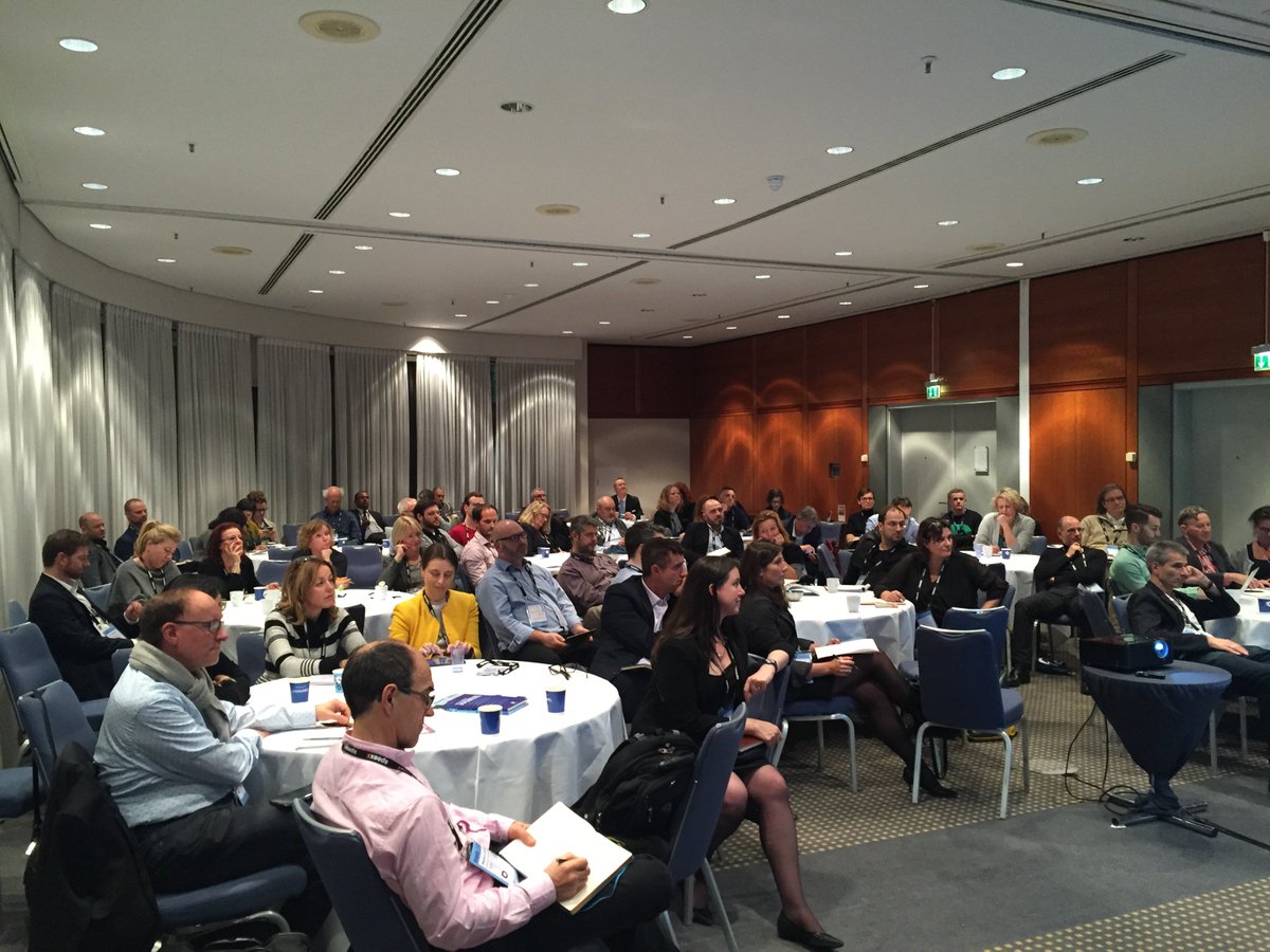 sandraribon's tweet photo. Great audience to discuss empowered leadership, thank you! #oeb16 #businesseduca https://t.co/bJdkxbup1M