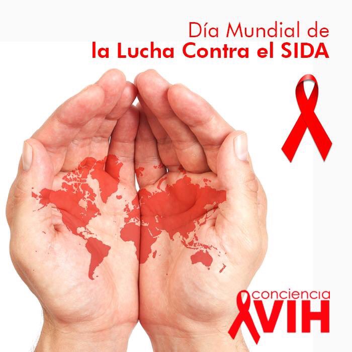 ConcienciaVIH's tweet photo. Hoy #DiaMundialContraElSida hagamos conciencia, unámonos en la lucha y erradiquemos estigmas. ¡Unidos podemos hacer un gran cambio! https://t.co/nZKfSXB6II