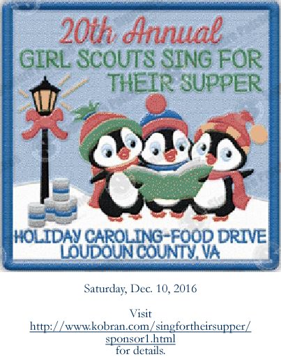kobrans's tweet photo. .@PRYDEforPeace My mom has run #SingForTheirSupper, a @gscnc food drive for @LoudounHunger, for 20 yrs. #PeaceStories https://t.co/prVzC7io0B