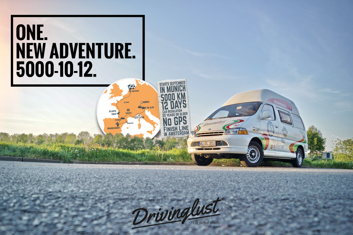 drivinglust's tweet photo. Das Abenteuer geht weiter! „The European 5000 Rallye“. In 12 Tagen durch Europa. 5.000 Kilometer, 10 Länder. @SuperlativeAC #Drivinglust https://t.co/TyOGkGdai3