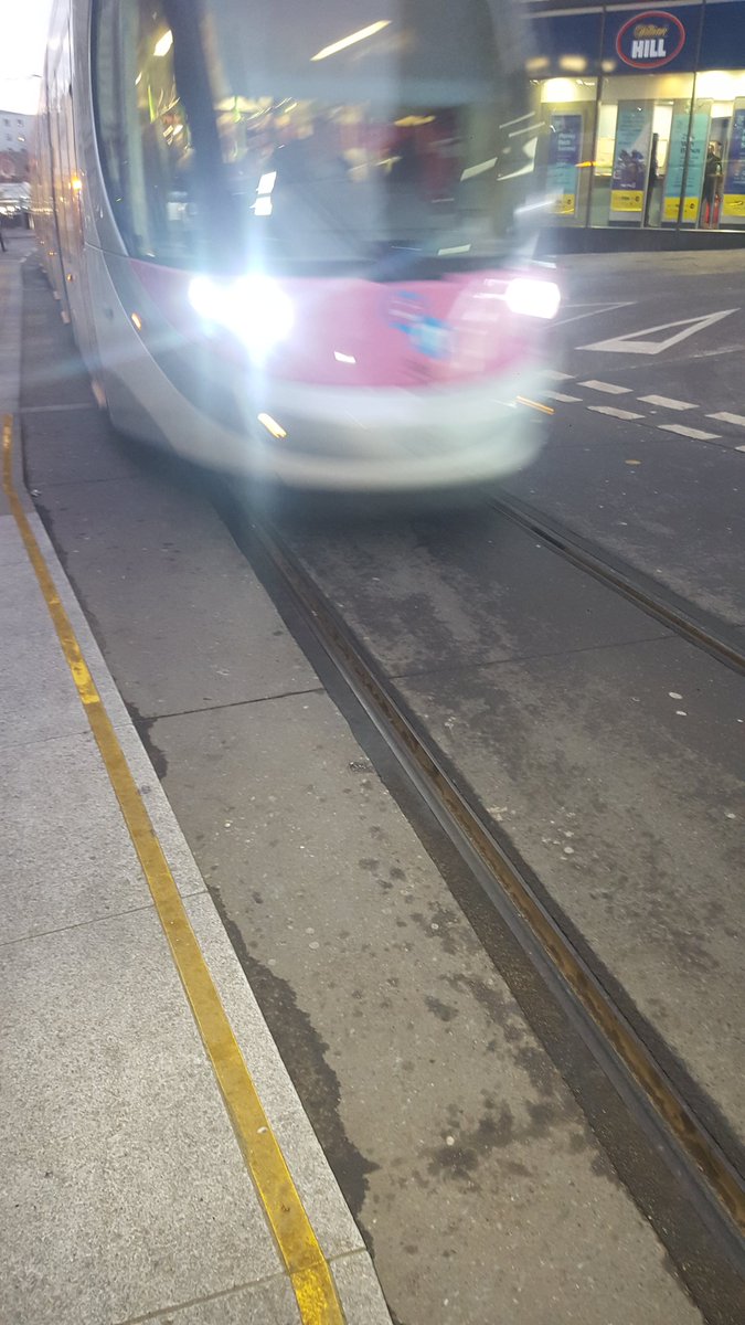 dani86walker's tweet image. Flipping heck @MidlandMetro a tram on time!