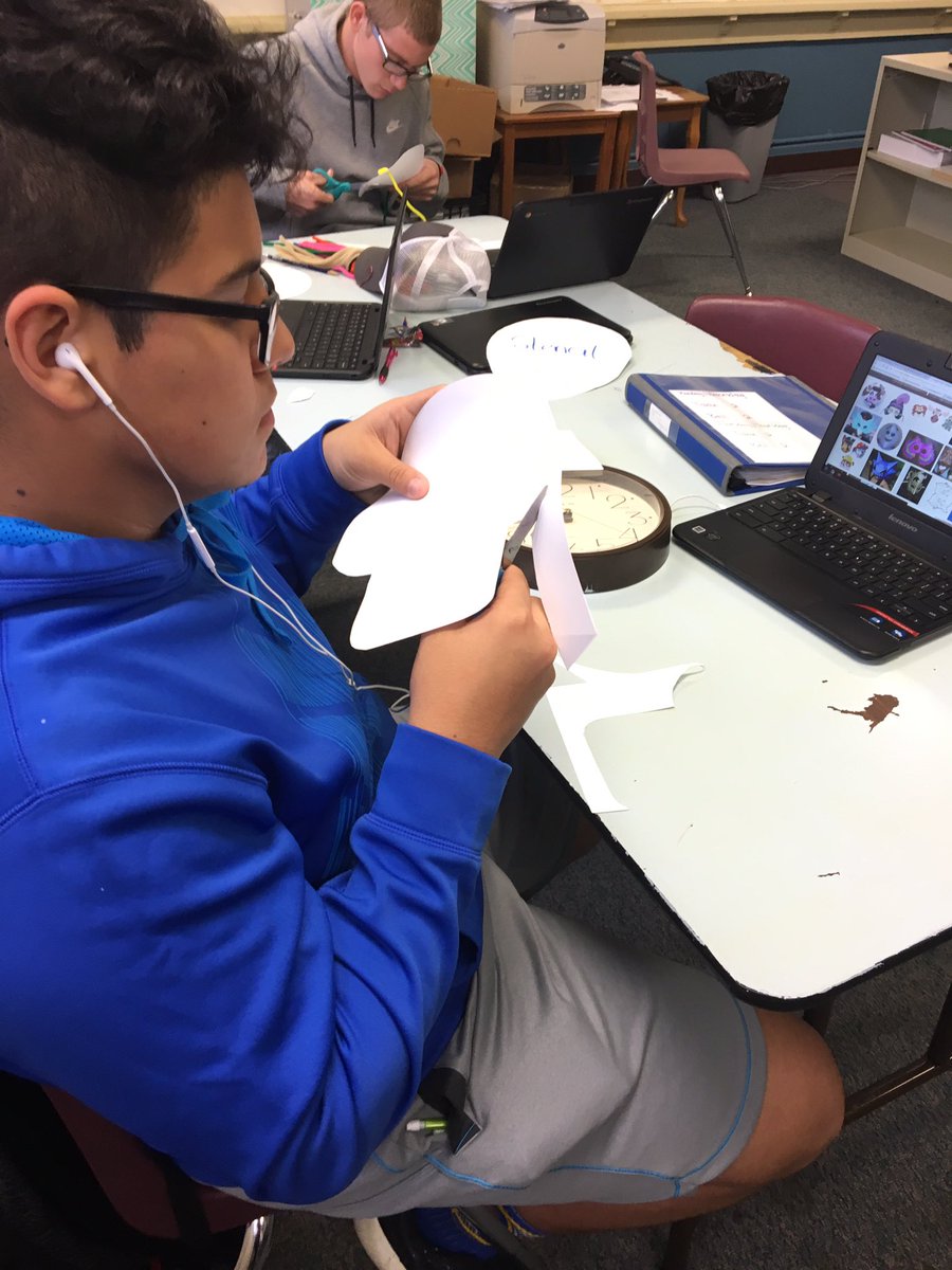 imagineng31's tweet photo. English class working on their "Masque of the Red Death" masks. Infer and create!! https://t.co/XAn59Jm0EO