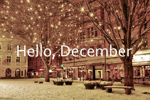 millenniumctr's tweet image. Happy December 1st!!!! #HelloDecember