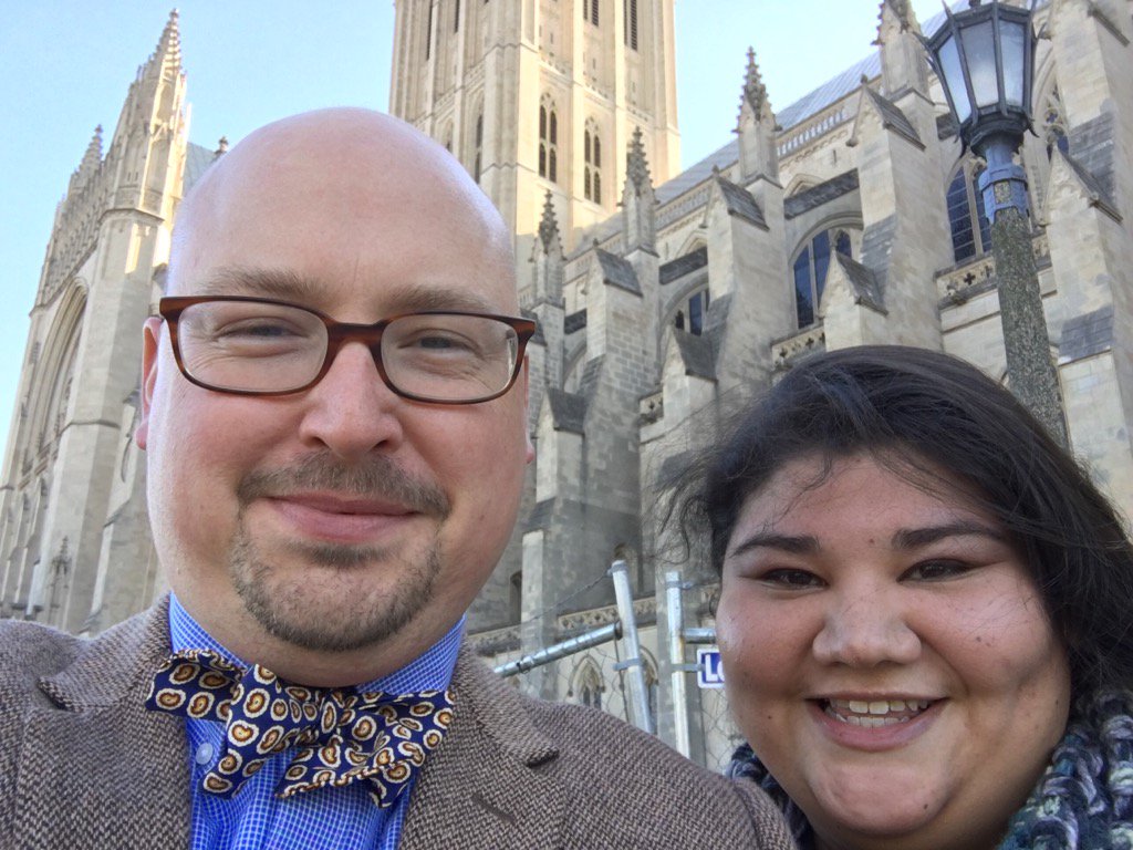 RyanNDanker's tweet image. Methodists invade the National Cathedral. @buhpuhduh @WesleyTheoSem #funwithstudents