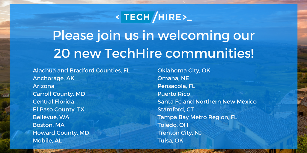 We're committed to helping the people of Puerto Rico jumpstart their tech careers through the <a href="/TechHire/">TechHire</a> movement! piloto151.com/puertorico_tec…
