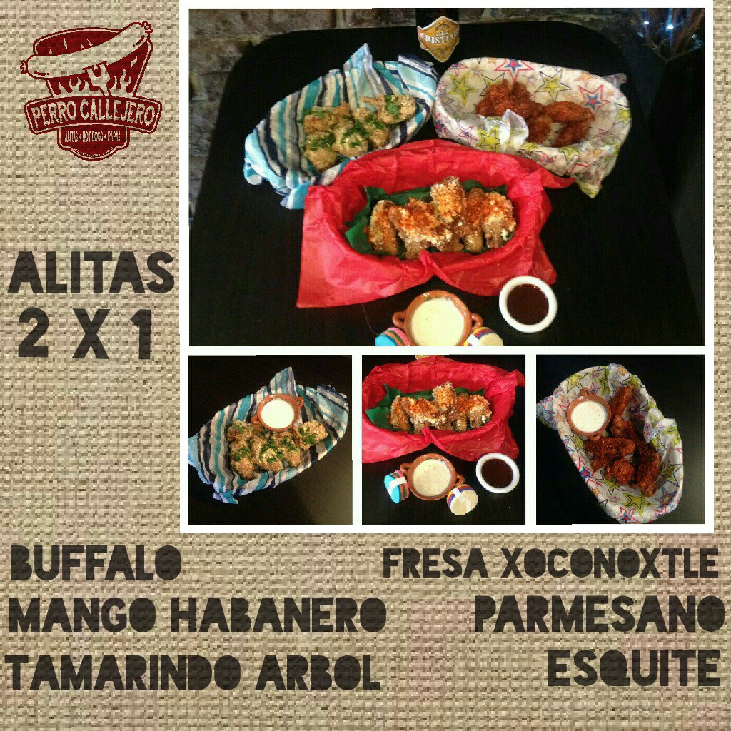 perrocallegrill's tweet photo. Jueves de Vecinos! Hoy 1 de Dic. Todas nuestras ordenes de alitas al 2x1 mencionando está publicación @LaNueva_DF @vycazcapotzalco https://t.co/ctj0THCqrE