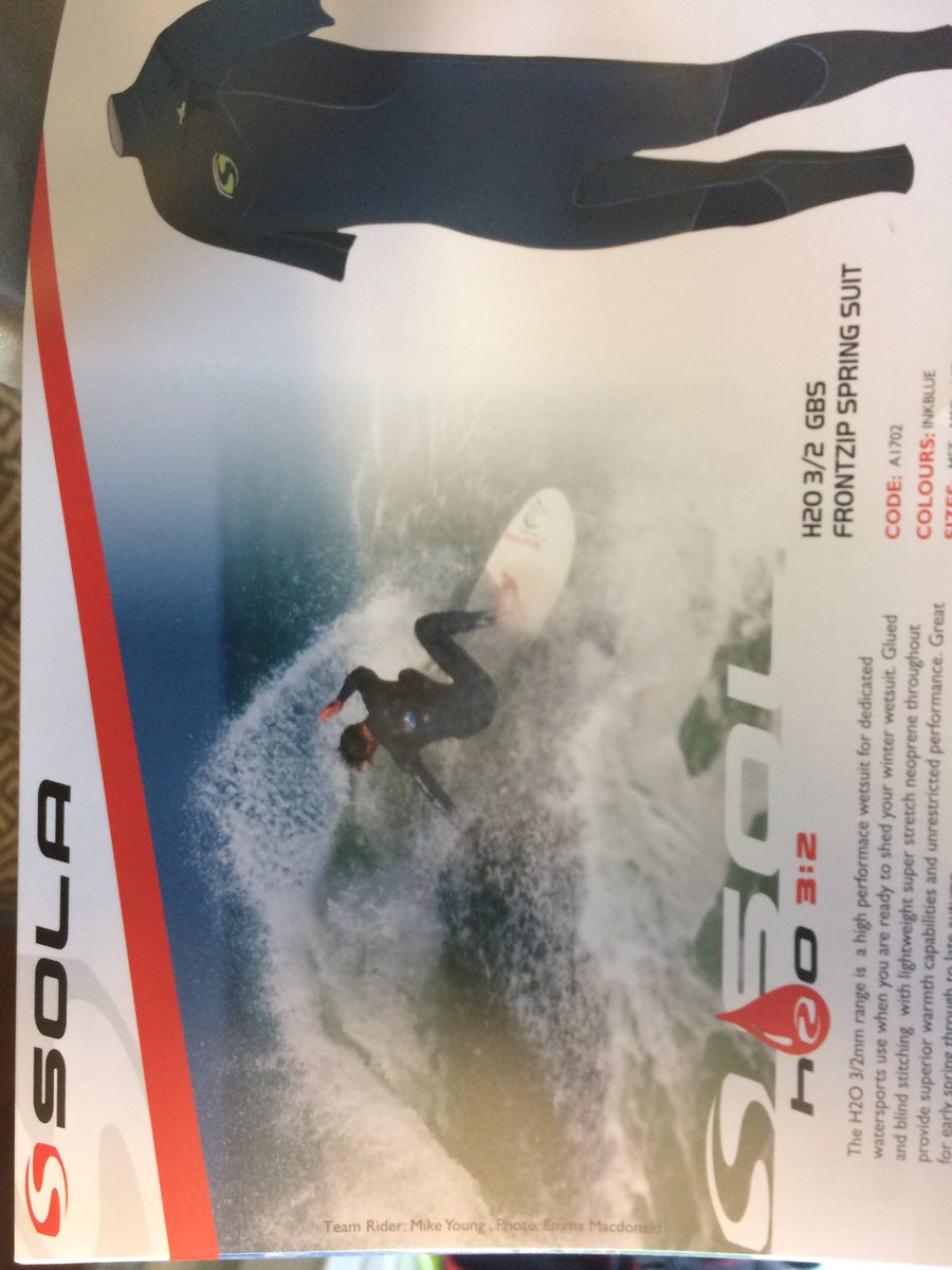 I feature on the new Sola wetsuits Catalog #solawetsuit