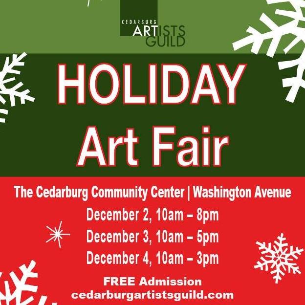 Fantastic art &amp; craft THIS weekend in Cedarburg!  #shopsmall #shoplocal #shopcedarburg #cedarburgart #cedarburgartistsguild