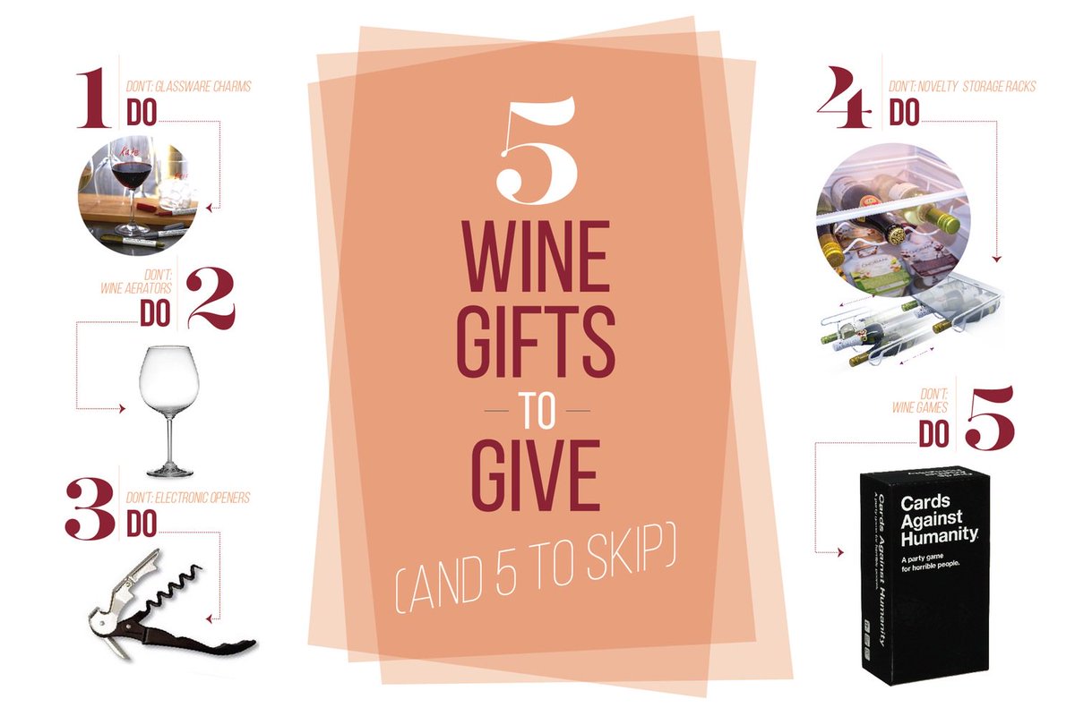 5 Wine Gifts You Should Never Give (and 5 to Get Instead) — Wine for All on.thekitc.hn/HD6ymU