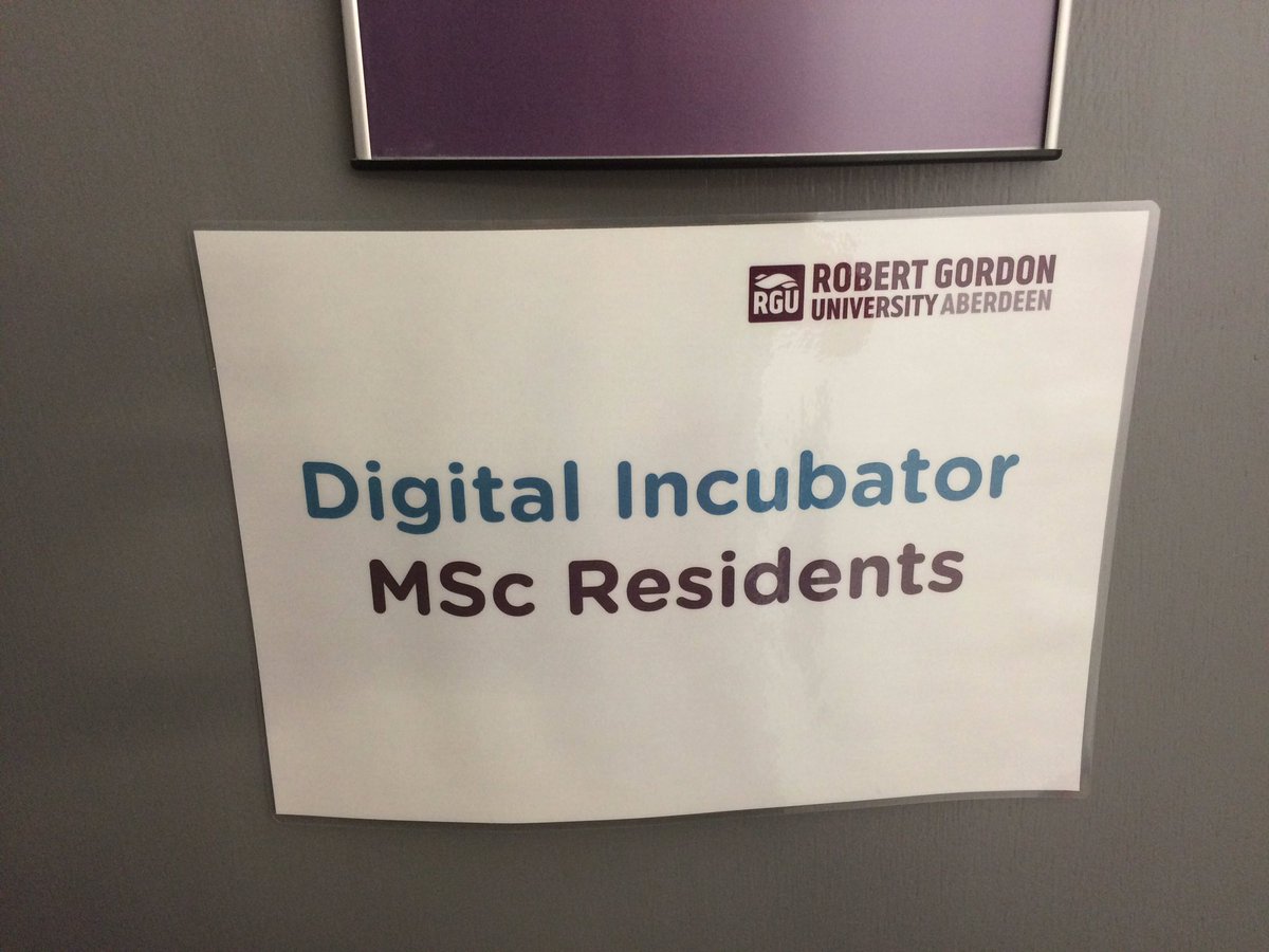 Great to catch up with #startup #founders, SimonFraser @AberdeenBSchool and <a href="/SIE_RGU/">SIE RGU</a> at CRIB open day <a href="/RobertGordonUni/">Robert Gordon University (RGU)</a> #incubator