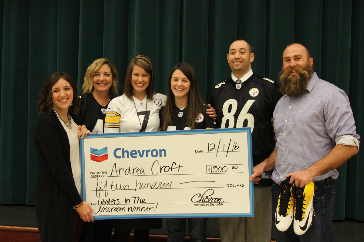 Quaker Valley SD (@quakervalley) on Twitter photo Congratulations to QV Kindergarten teacher Mrs. Andrea Croft named this week's leader in the classroom from <a href="/Chevron/">Chevron</a> <a href="/bkeisel99/">Brett Keisel</a> <a href="/steelers/">Pittsburgh Steelers</a> Congratulations to QV Kindergarten teacher Mrs. Andrea Croft named this week's leader in the classroom from <a href="/Chevron/">Chevron</a> <a href="/bkeisel99/">Brett Keisel</a> <a href="/steelers/">Pittsburgh Steelers</a>