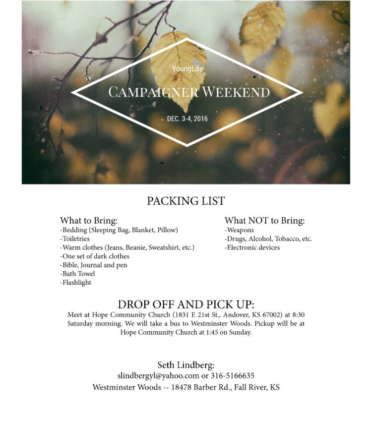 Circle Younglife (@younglifeofchs) on Twitter photo 