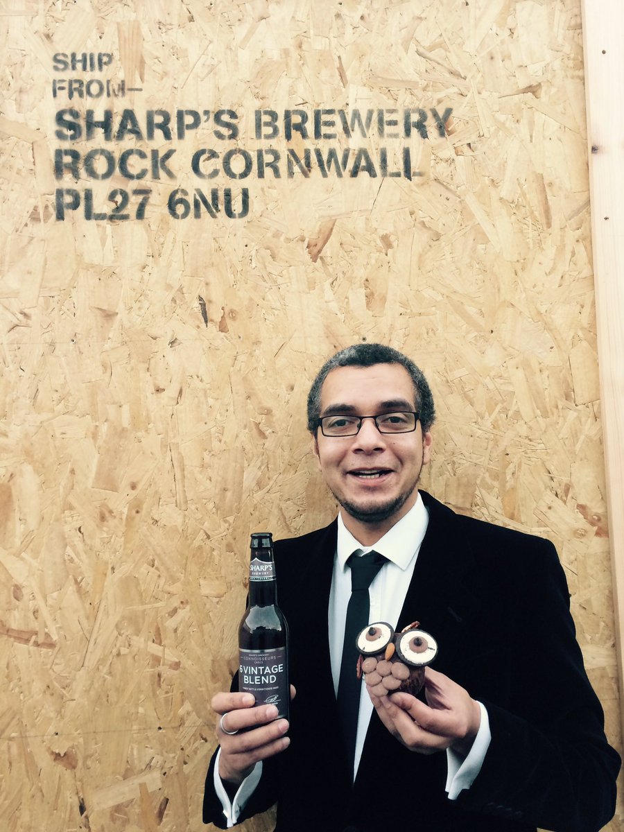 SharpsBrewery's tweet photo. @frances_quinn you have made Ed very happy, come back to #sharpssecretbar anytime (with more delicious baking if you must) @daphneskinnard https://t.co/Z9SiHGR3dE